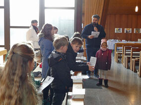 Patronatsfest in der St. Elisabeth Kirche in Merxhausen (© Karl-Franz Thiede)